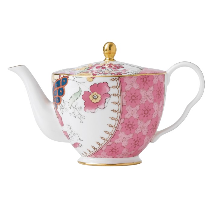 Wedgwood Butterfly Bloom Teapot Williams Sonoma