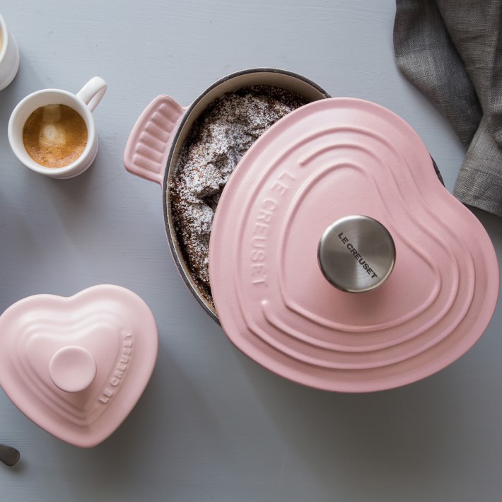 Le Creuset CastIron HeartShaped Dutch Oven Williams Sonoma