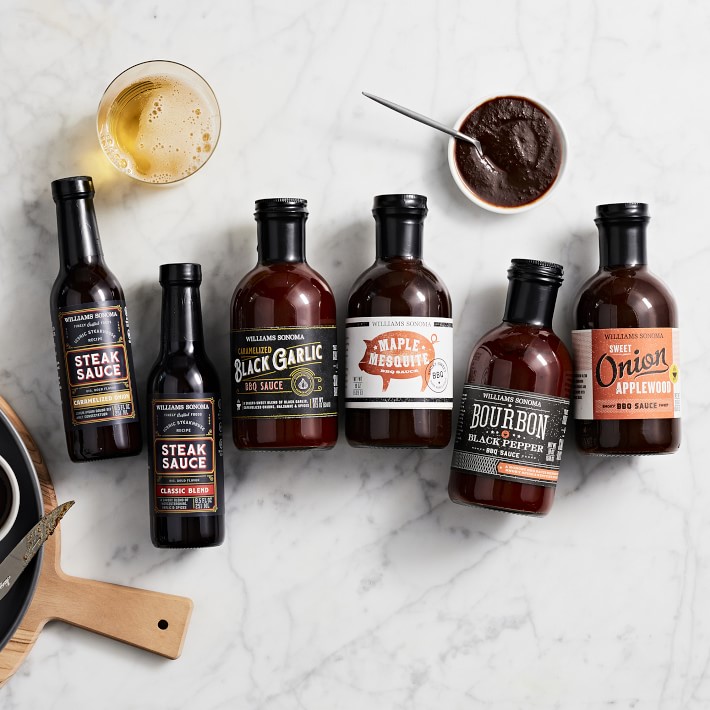 Williams Sonoma Gourmet Bourbon & Black Pepper BBQ Sauce Williams Sonoma