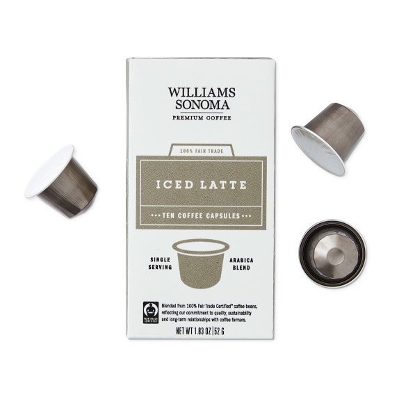 Williams Sonoma Coffee Capsules, Iced 