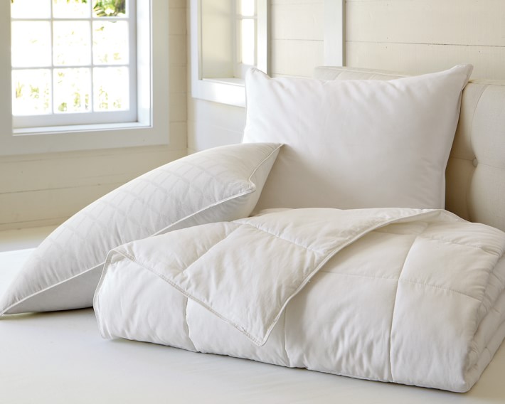 Laurel Down Duvet & Pillow Bedding Essentials Williams Sonoma
