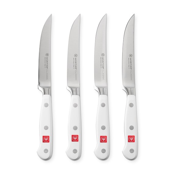 Wusthof Classic Set of Four Steak Knives White 
