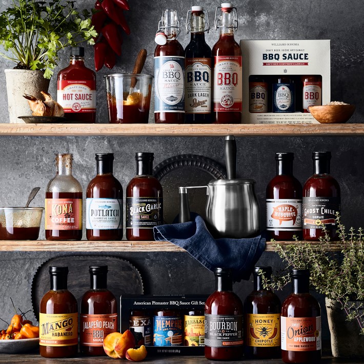 Williams Sonoma Gourmet Bourbon & Black Pepper BBQ Sauce Williams Sonoma