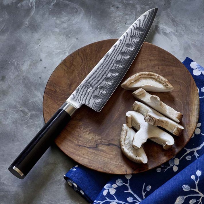 Shun Classic HollowGround Asian Chef's Knife 7" Williams Sonoma