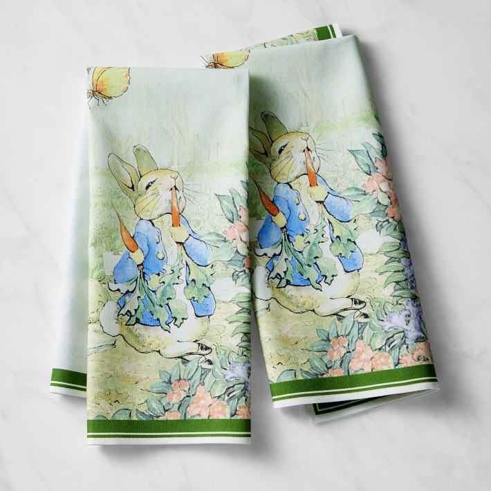 Peter Rabbit Tea Towel - Set of 2 | Williams Sonoma