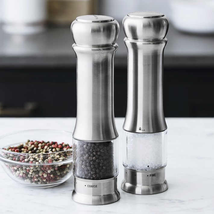 Williams Sonoma Electric Salt & Pepper Grinders Williams Sonoma