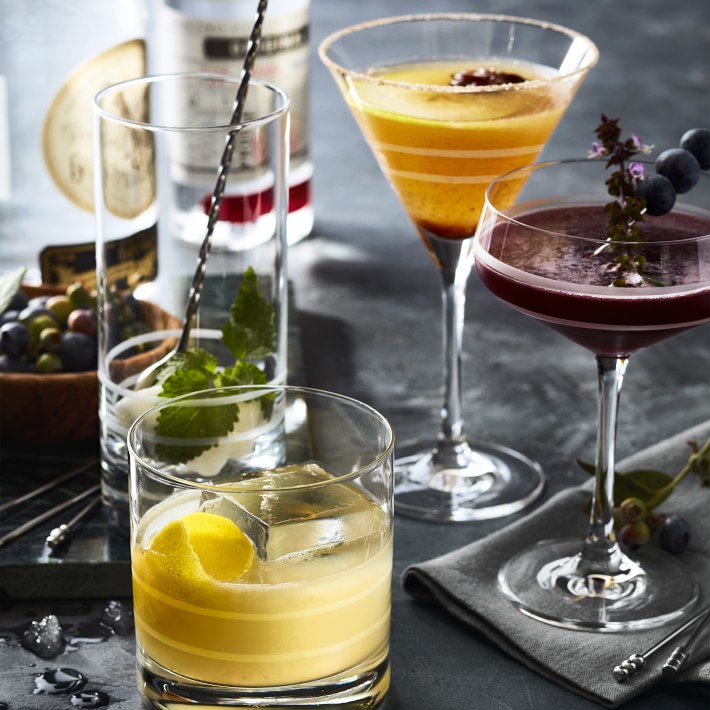 Crafthouse by Fortessa Martini Glasses | Williams Sonoma CA | Williams ...