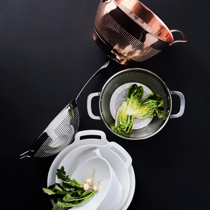 Williams Sonoma Copper Colander Williams Sonoma