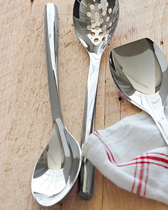 Williams Sonoma Signature Stainless Steel Deep Serving Spoon Williams