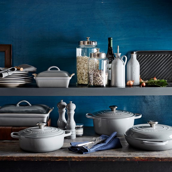 le creuset grey salt and pepper