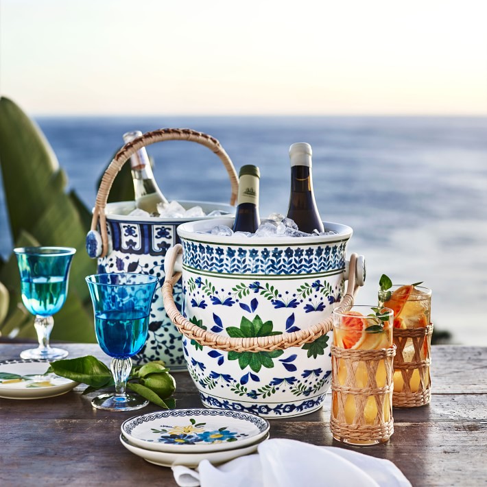 AERIN Ginger Jar Champagne Bucket Williams Sonoma