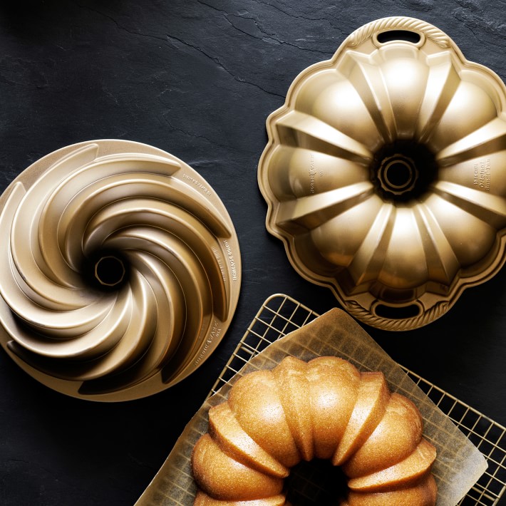 Nordic Ware Nonstick Cast Aluminum Anniversary Bundt® Pan Williams Sonoma