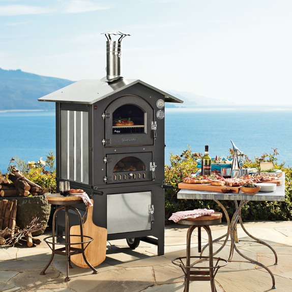 Fontana Gusto Wood-Fired Outdoor Pizza Ovens | Williams Sonoma