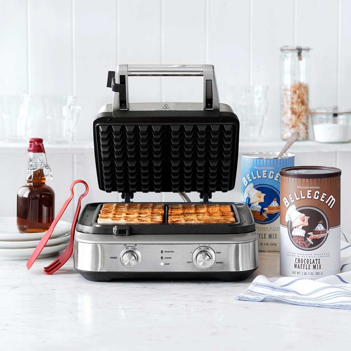 Breville Smart Waffle Maker Waffle Iron Williams Sonoma