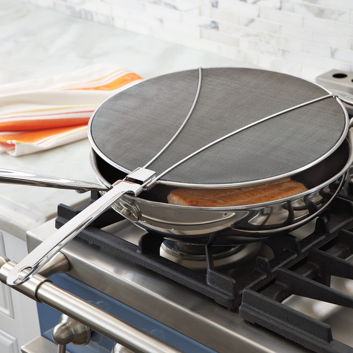 Kitchen Cover Anti Splatter Shield Guard Cooking Frying Pan Oil Splash Tools ge 