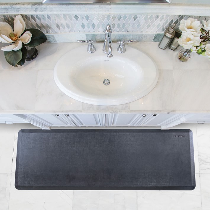 WellnessMats® Linen Motif Collection Anti Fatigue Kitchen Mats