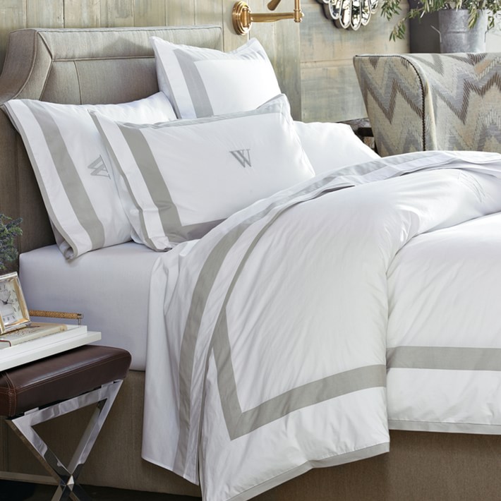 duvet cover with border