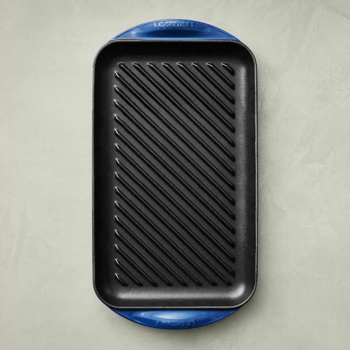 Le Creuset Signature CastIron DoubleBurner Skinny Grill Pan