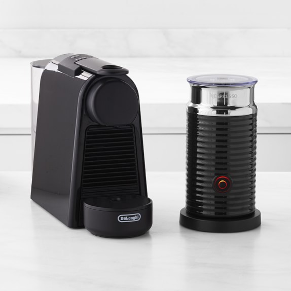 Nespresso Essenza Mini Espresso Machine by De'Longhi with Aeroccino |  Williams Sonoma