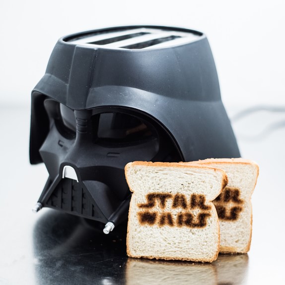 OFFICIAL Star Wars DARTH VADER TOASTER disney helmet kitchen 2-slice toast bread 