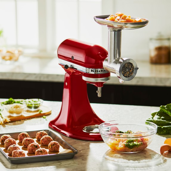 mixing sausage with kitchenaid