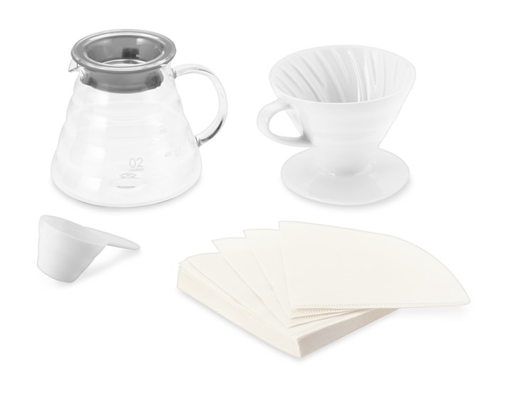 Hario V60 Coffee PourOver Coffee Maker Kit Williams Sonoma