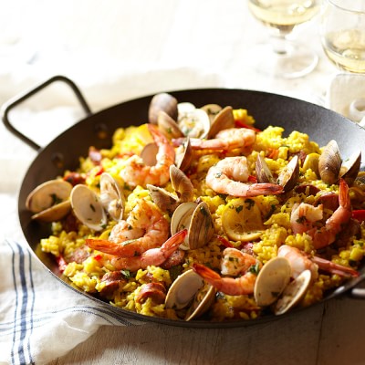 Lodge Paella Pan | Williams Sonoma