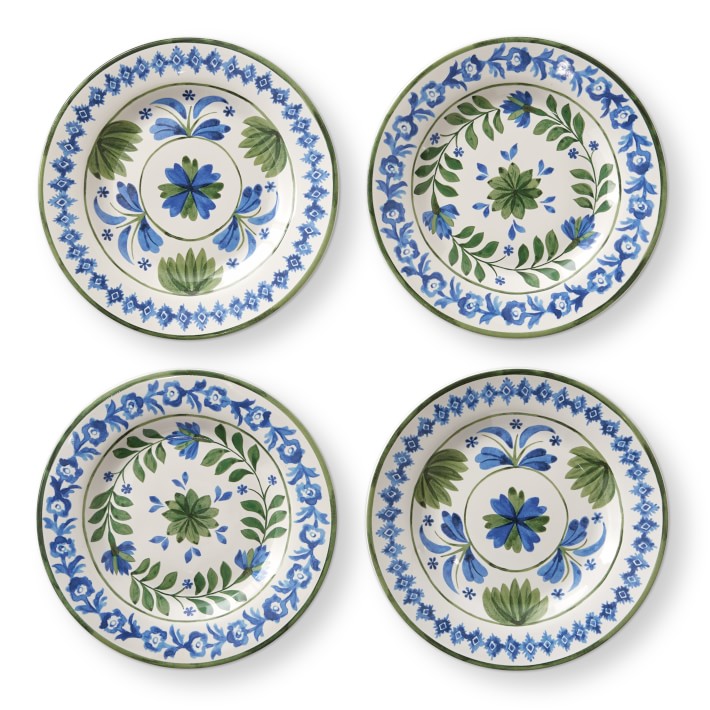 New Williams Sonoma Aerin Ardsley Mixed Salad Dessert Plate Multiples Available 