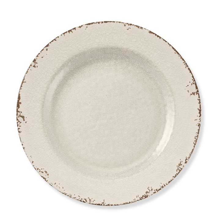 Rustic® Outdoor Melamine Charger Plate Williams Sonoma