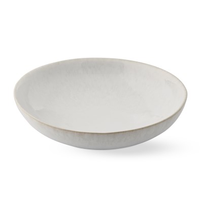 Cyprus Reactive Glaze Bowls, Set of 4, White