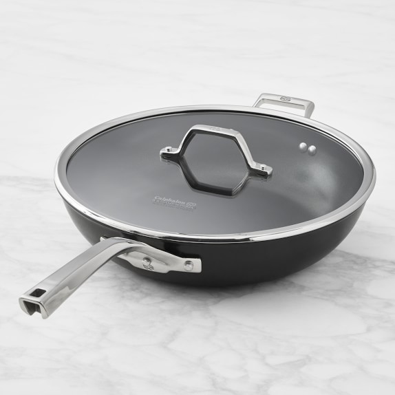 Calphalon Contemporary Stainless Steel 3 qt Saute Pan with Lid New 