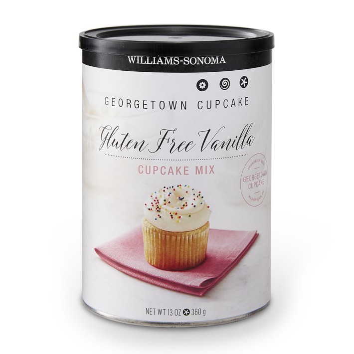GlutenFree Vanilla Cupcake Mix Williams Sonoma