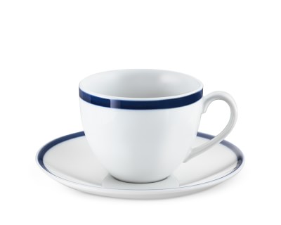 Williams Sonoma Brasserie All White cup and saucer 4 sets made in Japan 
