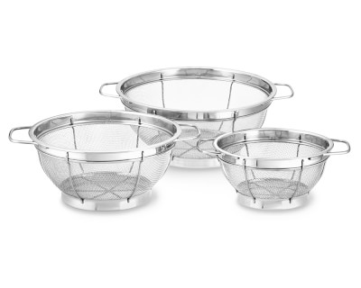 Williams Sonoma Stainless Steel Mixing Bowls With Lid - Set Of 3 ...