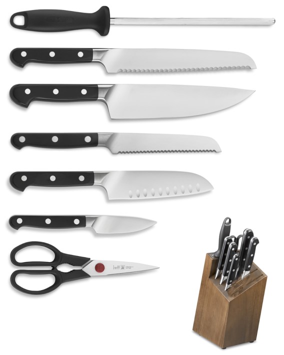 zwilling pro 8 piece block set