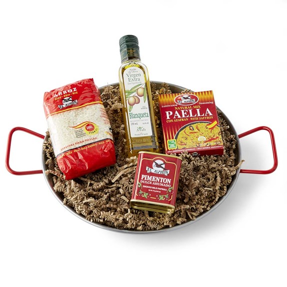 Spanish Paella Gift Set in Paella Pan.