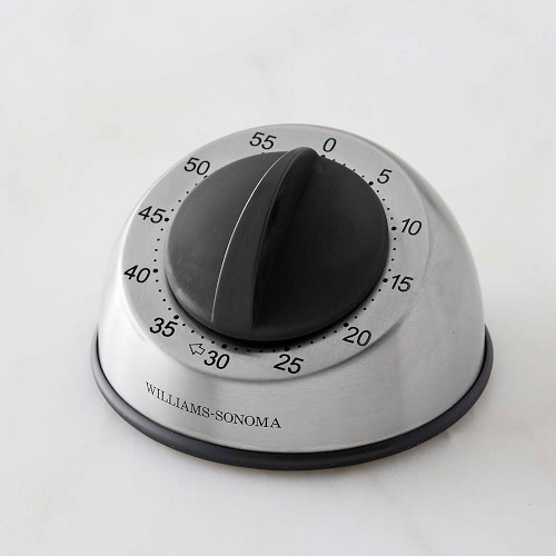 Williams Sonoma Stainless-Steel Mechanical Timer