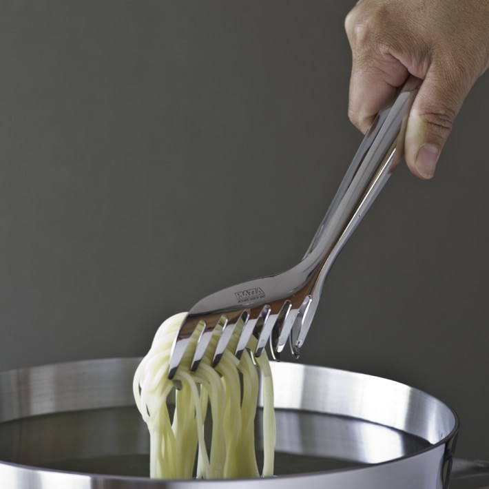 Vogue 8in Spaghetti Tongs for all Types of Pasta Made of Stainless Steel 