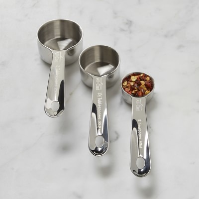 All-Clad Odd-Sized Measuring Cups & Spoons | Williams Sonoma