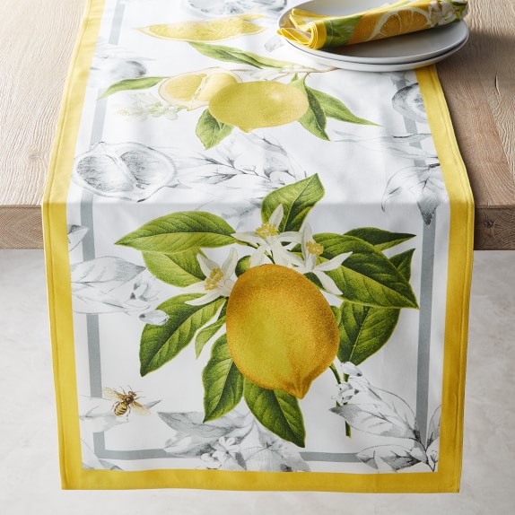 Williams-Sonoma Schumacher Arborvitae Table Runner 16”x108” Williams-Sonoma Schumacher Arborvitae Table Runner 16”x108”
