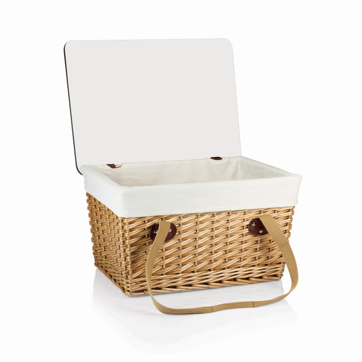 Wicker Picnic Basket Williams Sonoma