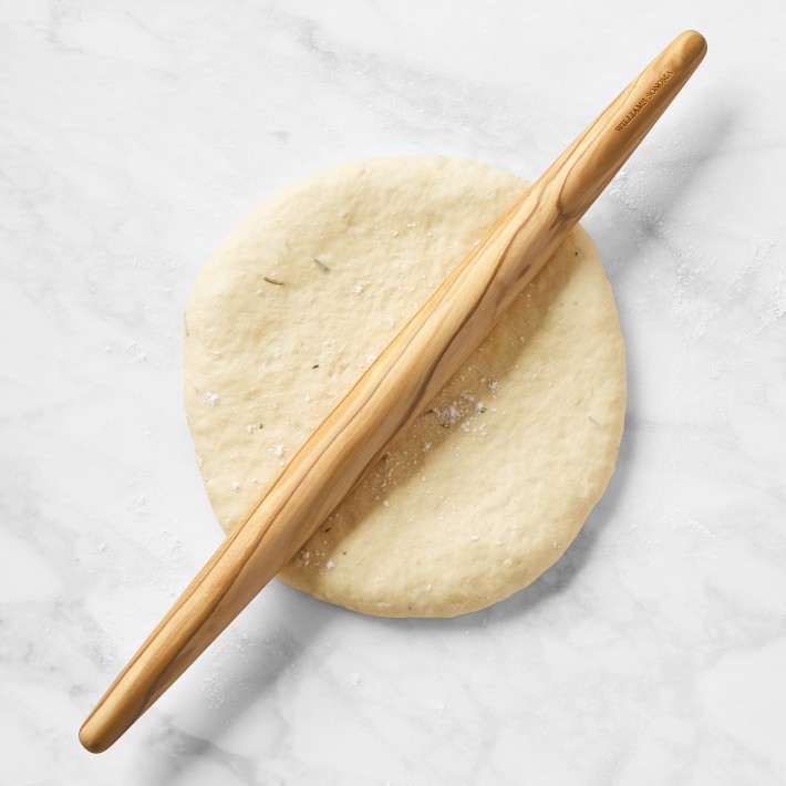 Williams Sonoma French Tapered Olivewood Rolling Pin