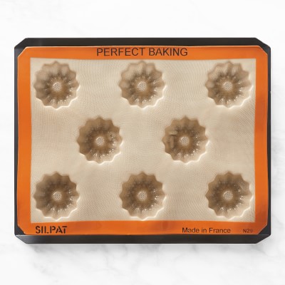 Silpat Nonstick Perforated Aluminum Baking Tray & Silpat Nonstick Fluted Cake Pan