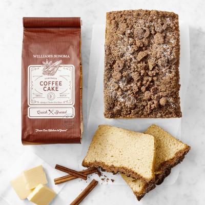 Williams Sonoma Coffee Cake Quick Bread Mix, Set of 6