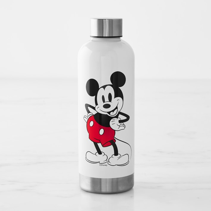 Funko Disney Mickey Mouse Red Water Bottle Metal Stainless Steel Hot Cold Mickey 