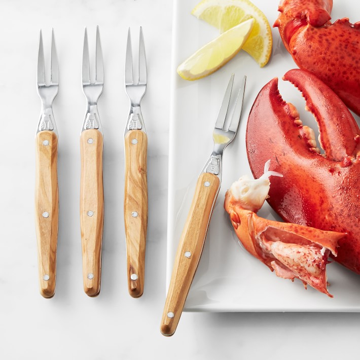 Laguiole Jean Dubost Seafood Forks Set of 4 Williams Sonoma