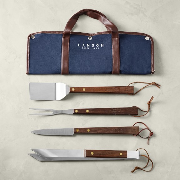 Lamson 4-Piece Tailgater Grill Tool Set