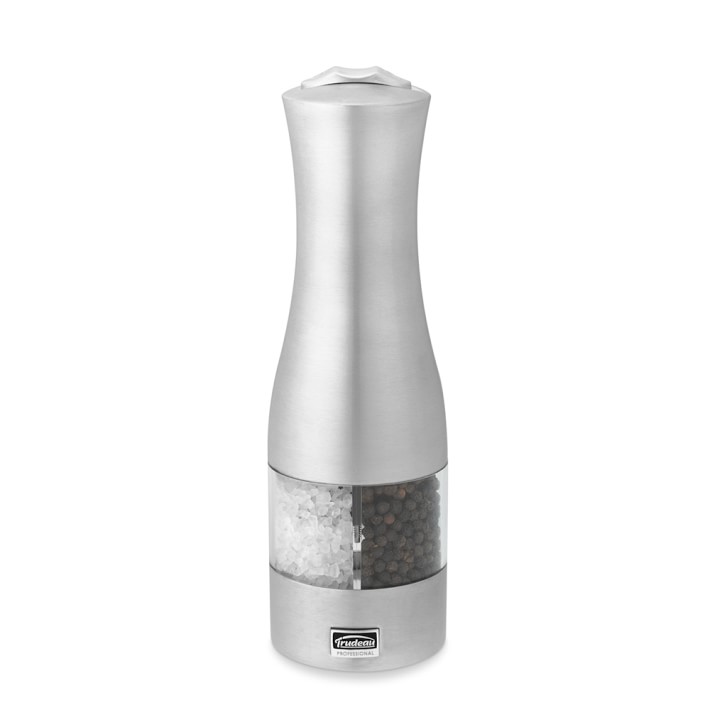 Trudeau Dual Electric Salt & Pepper Grinder Williams Sonoma