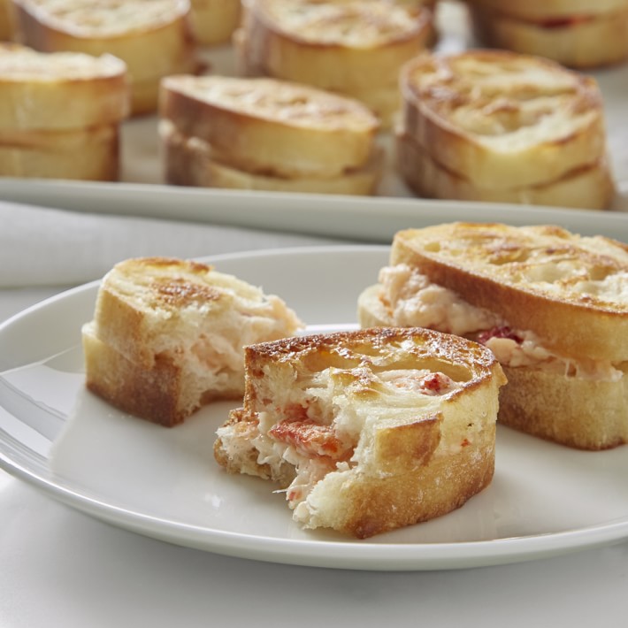 Mini Lobster Grilled Cheese Sandwiches Set of 18 Appetizers