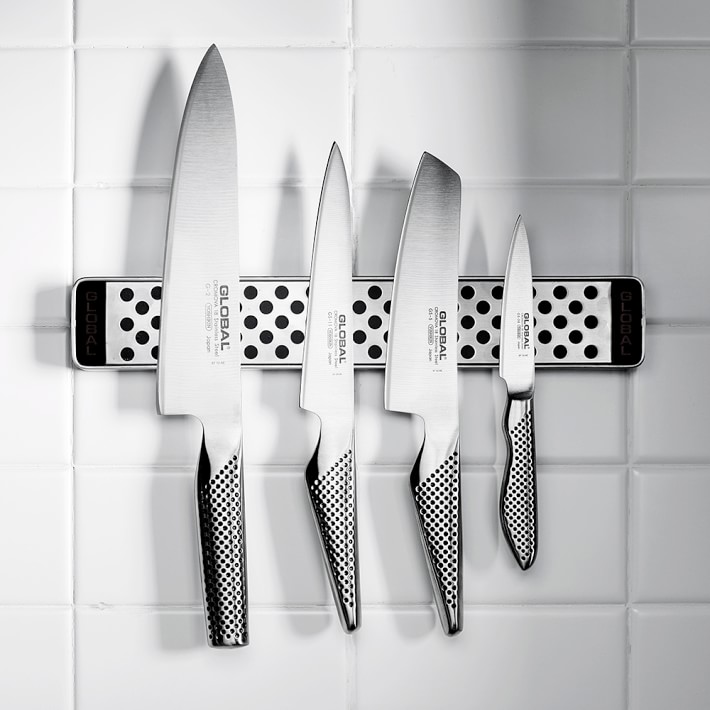 Global Classic 5Piece Knife Set + Bar Williams Sonoma